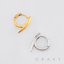 GOTHIC VENON CLAW CYBERPUNK 316L SURGICAL STEEL EARRING